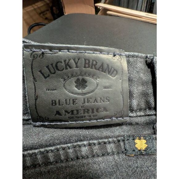 Lucky Brand Lolita Boot Mid Rise Black Wash Jean Women's 10/30 - Picture 4 of 8